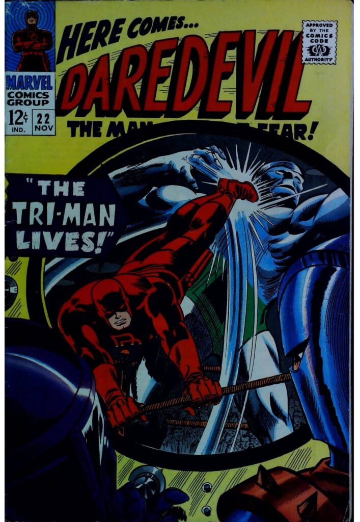 Daredevil #22, vue de l'exemplaire
