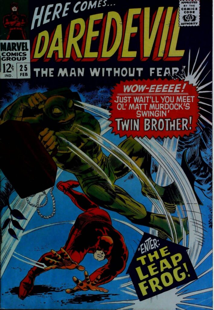 Daredevil #25, vue de l'exemplaire