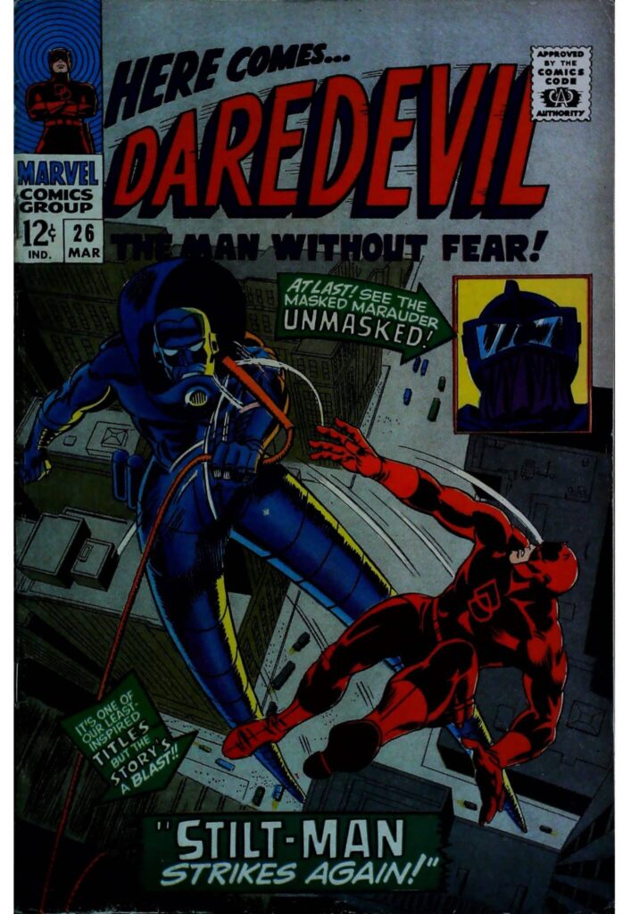 Daredevil #26, vue de l'exemplaire