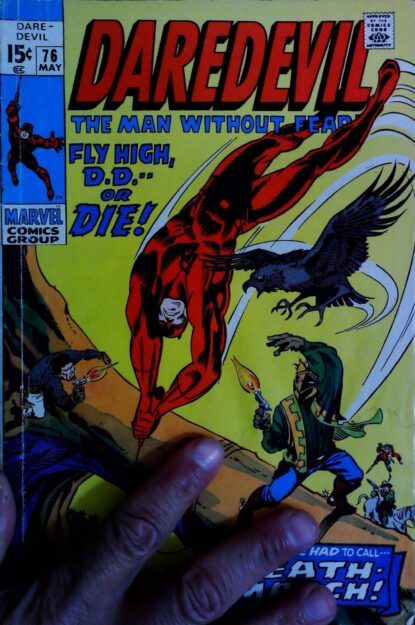 Couverture de DAREDEVIL (1964) #76 - par Herb Trimpe - lecubeacomics.com