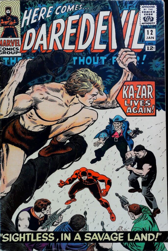 Daredevil #12, vue de l'exemplaire