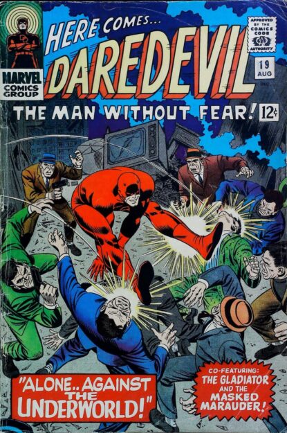 Couverture de DAREDEVIL (1964) #19 - par Frank Giacoia - lecubeacomics.com