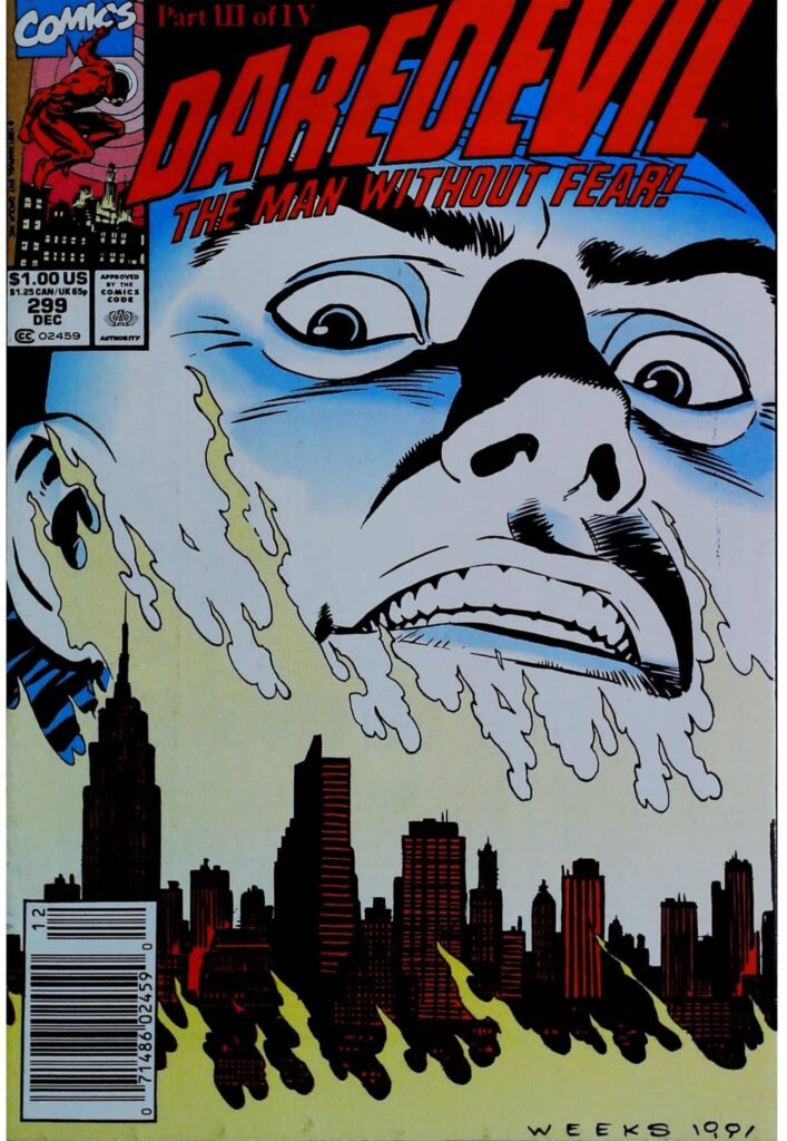 Daredevil #299, vue de l'exemplaire