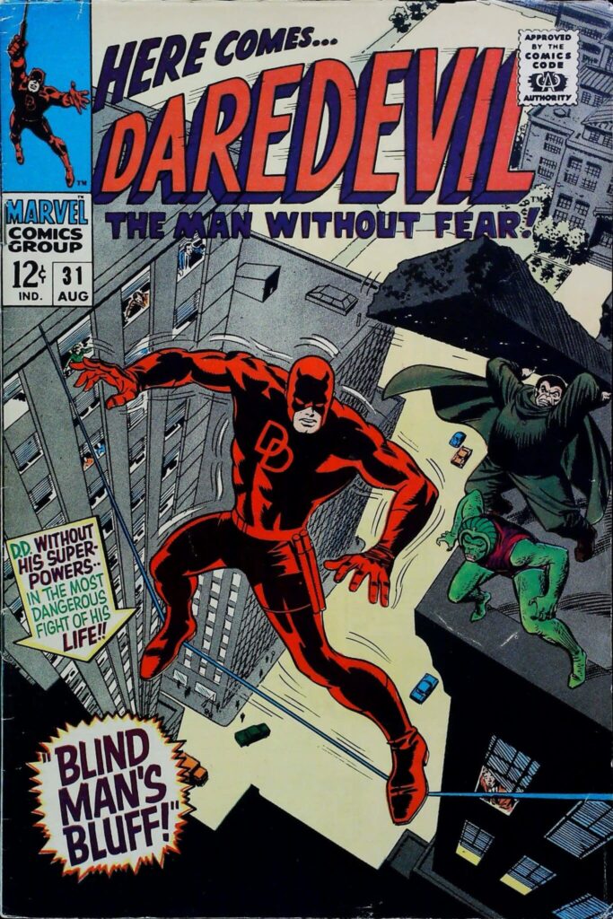 Daredevil #31, vue de l'exemplaire