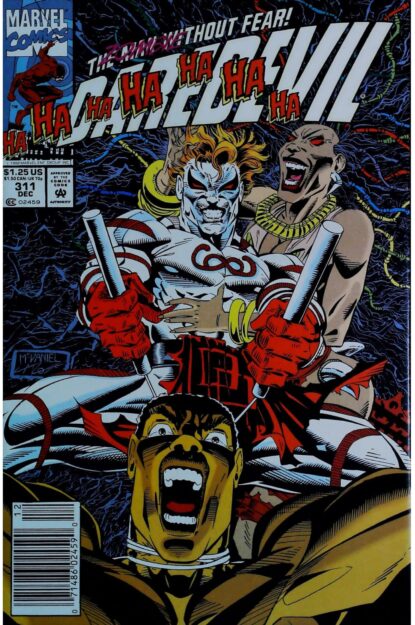 Couverture de DAREDEVIL (1964) #311 - par Scott McDaniel - lecubeacomics.com