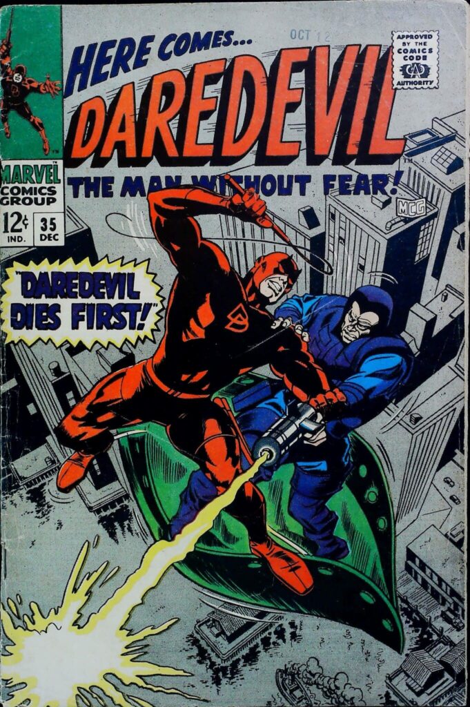 Daredevil #35, vue de l'exemplaire