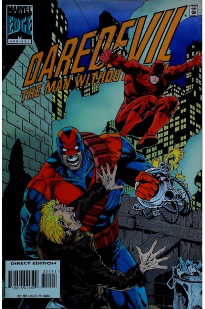 Couverture de DAREDEVIL (1964) #351 - par Shawn McManus - lecubeacomics.com