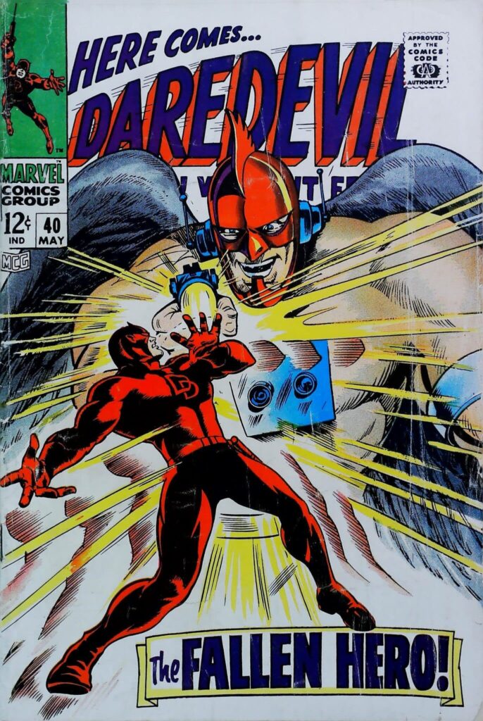 Daredevil #40, vue de l'exemplaire