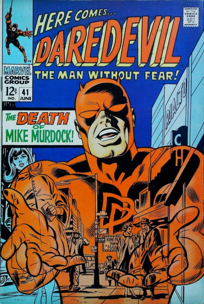Daredevil #41, vue de l'exemplaire