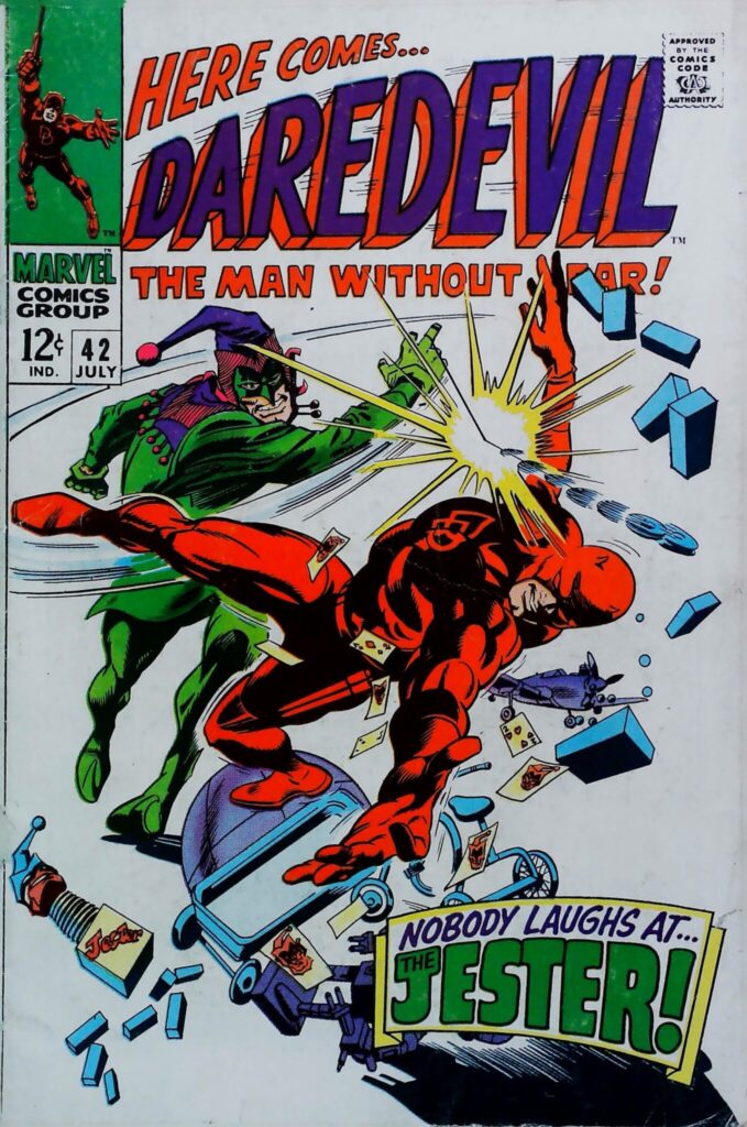 Daredevil #42, vue de l'exemplaire
