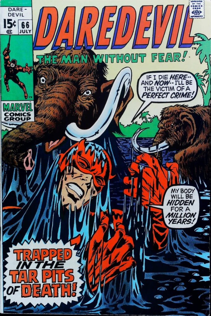 Daredevil #66, vue de l'exemplaire