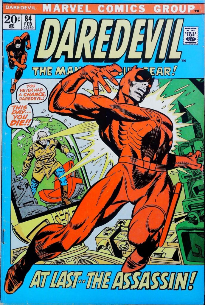 Daredevil #84, vue de l'exemplaire