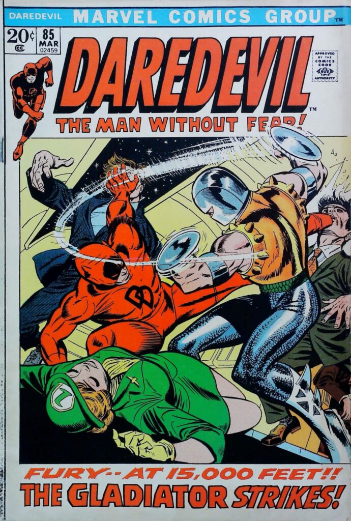 Daredevil #85, vue de l'exemplaire