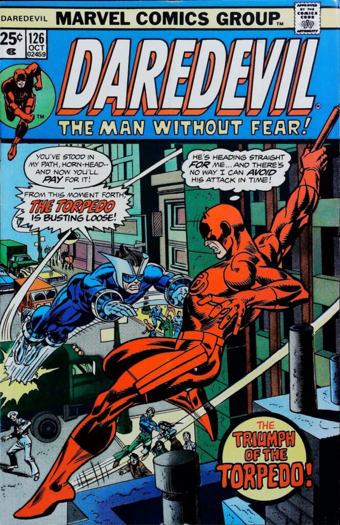 Daredevil #126, vue de l'exemplaire