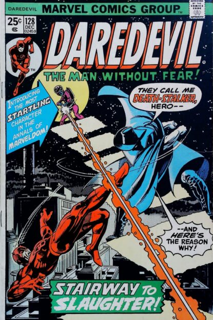 Couverture de DAREDEVIL (1964) #128 - par Gil Kane - lecubeacomics.com