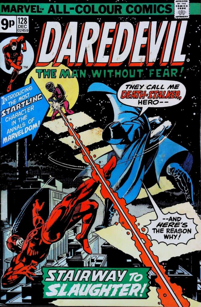 Daredevil #128, exemplaire VG/FN 5.0, recto