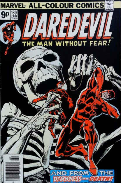 Couverture de DAREDEVIL (1964) #130 - par Rich Buckler - lecubeacomics.com