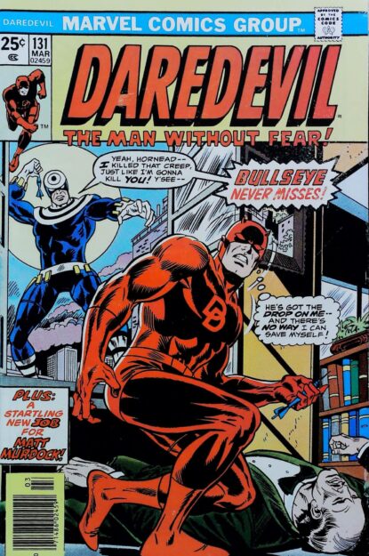 Couverture de DAREDEVIL (1964) #131 - par Rich Buckler - lecubeacomics.com