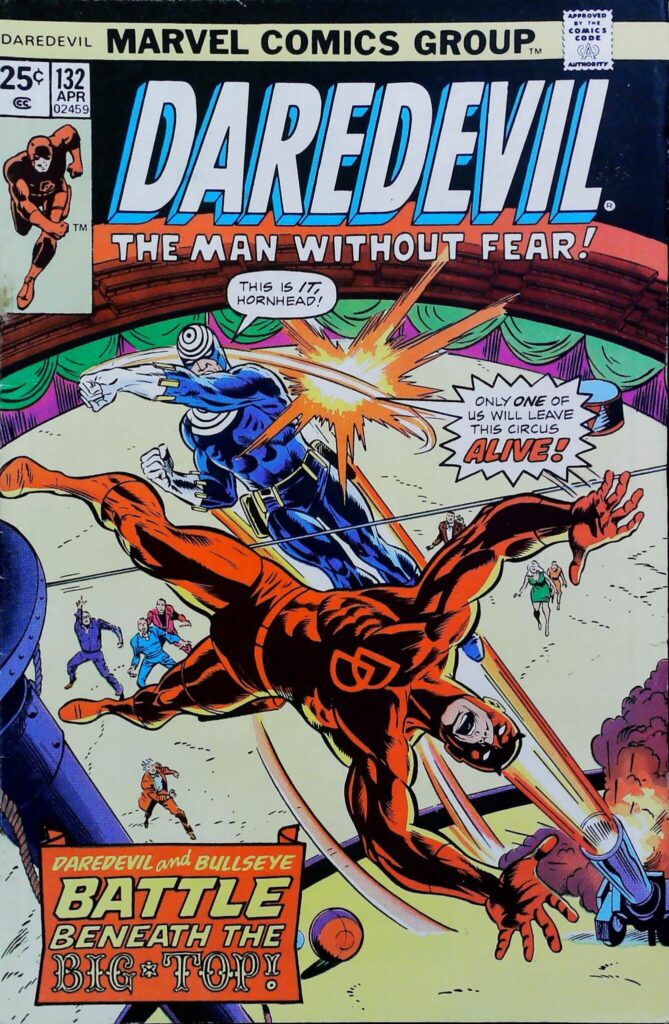 Daredevil #132, vue de l'exemplaire