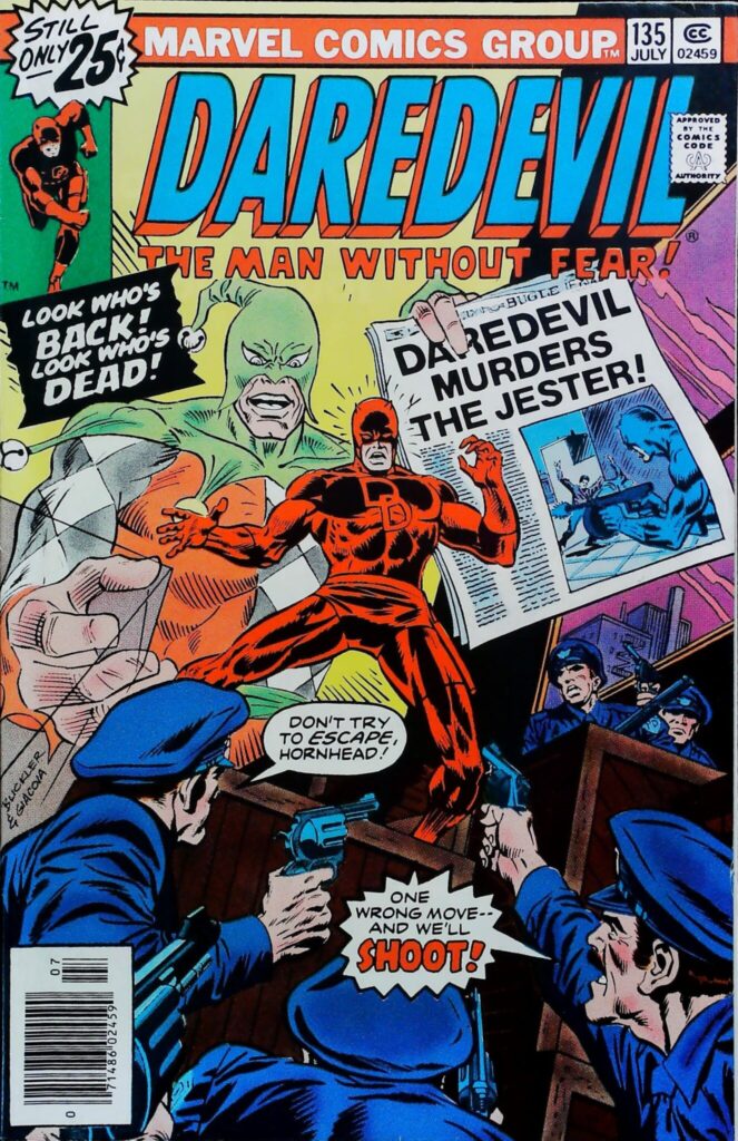 Daredevil #135, vue de l'exemplaire