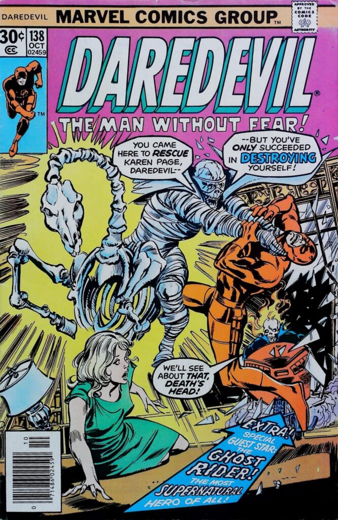 Daredevil #138, exemplaire FN/VF 7.0, recto