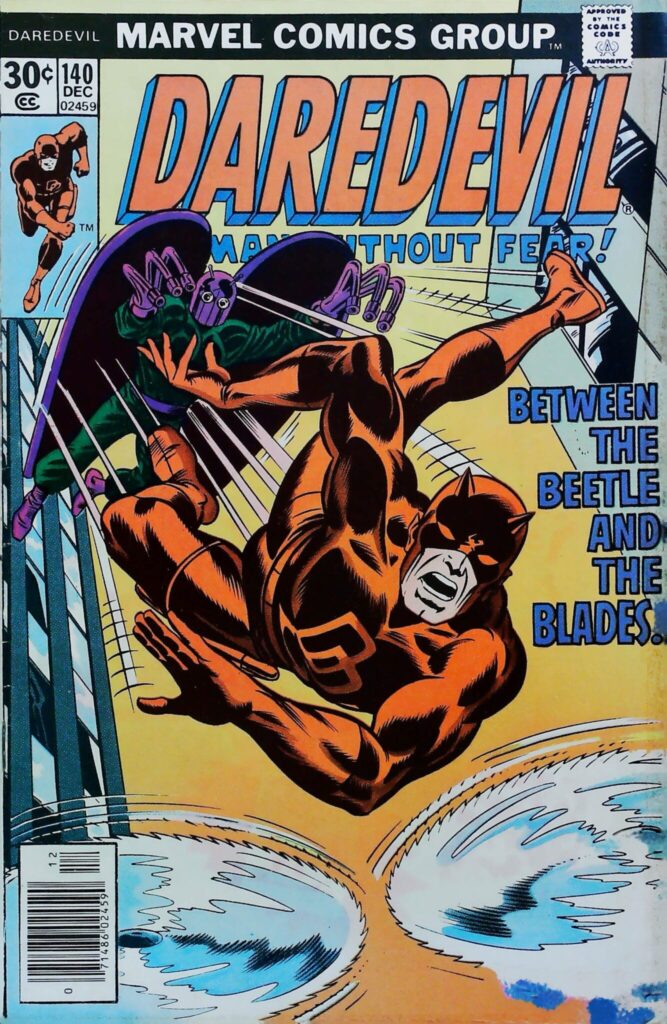 Daredevil #140, vue de l'exemplaire