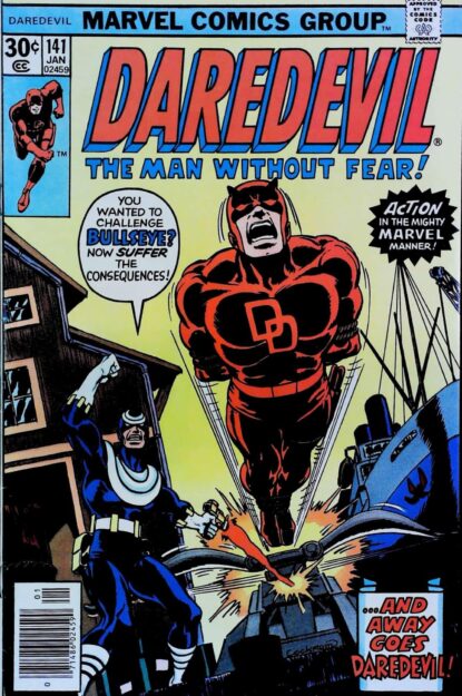 Couverture de DAREDEVIL (1964) #141 - par Dave Cockrum - lecubeacomics.com