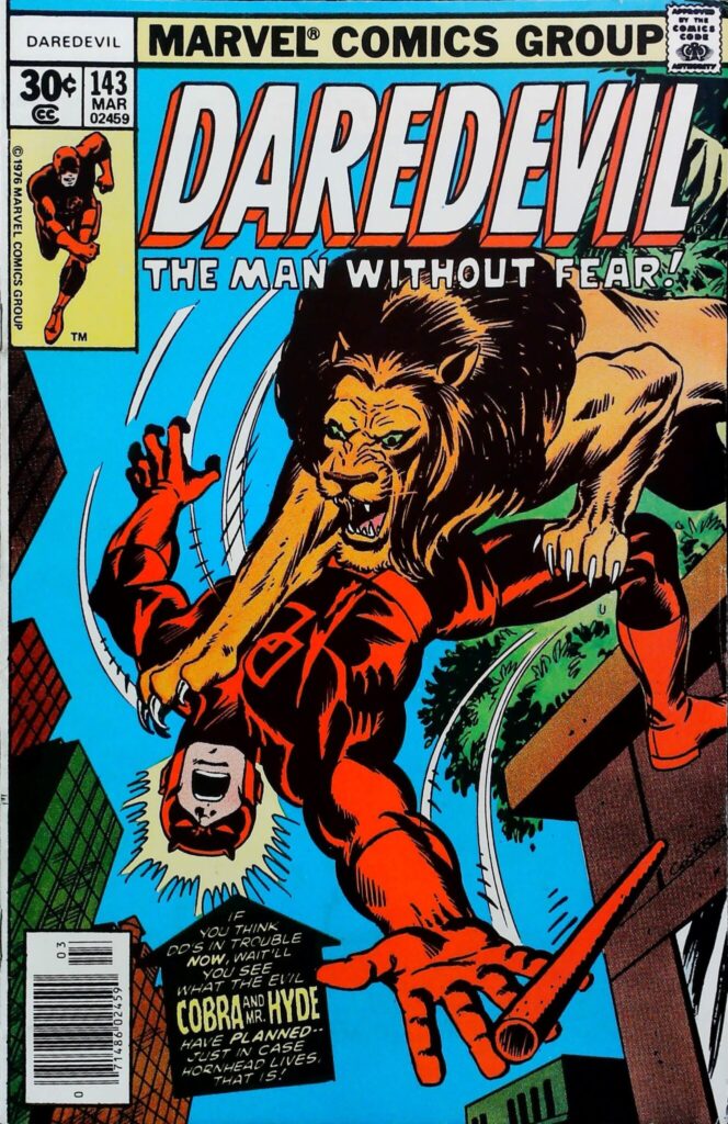 Daredevil #143, vue de l'exemplaire