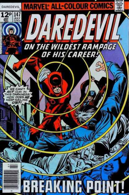 Couverture de DAREDEVIL (1964) #147 - par Dan Crespi - lecubeacomics.com