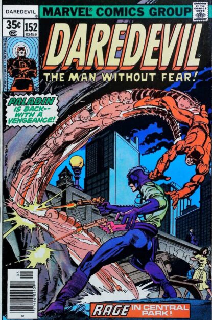 DAREDEVIL (1964) #152 - Marvel - lecubeacomics.com Couverture de DAREDEVIL (1964) #152 - par Gil Kane - lecubeacomics.com
