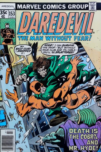 Couverture de DAREDEVIL (1964) #153 - par Annette Kawecki - lecubeacomics.com