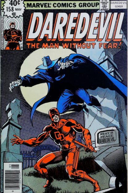 Couverture de DAREDEVIL (1964) #158 - par Frank Miller - lecubeacomics.com