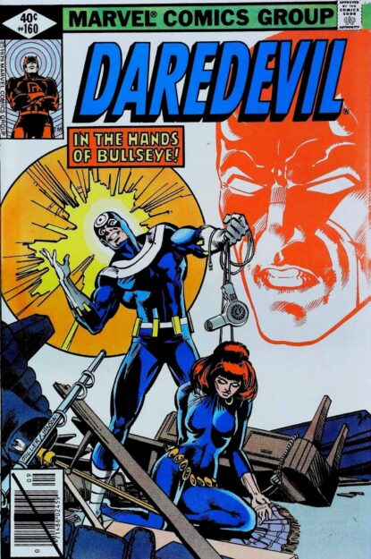 Couverture de DAREDEVIL (1964) #160 - par Frank Miller - lecubeacomics.com