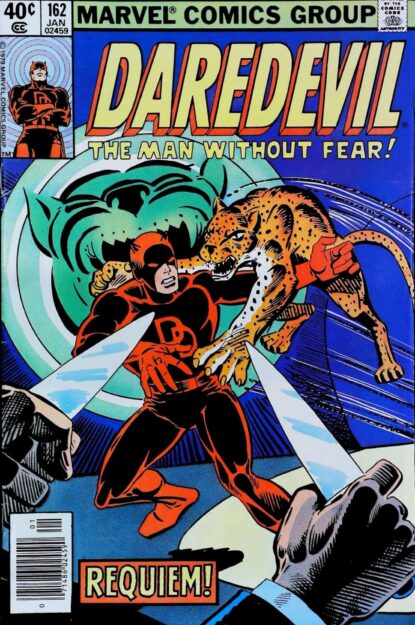 Couverture de DAREDEVIL (1964) #162 - par Steve Ditko - lecubeacomics.com