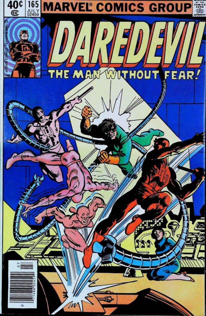 Daredevil #165, exemplaire VF 8.0, recto