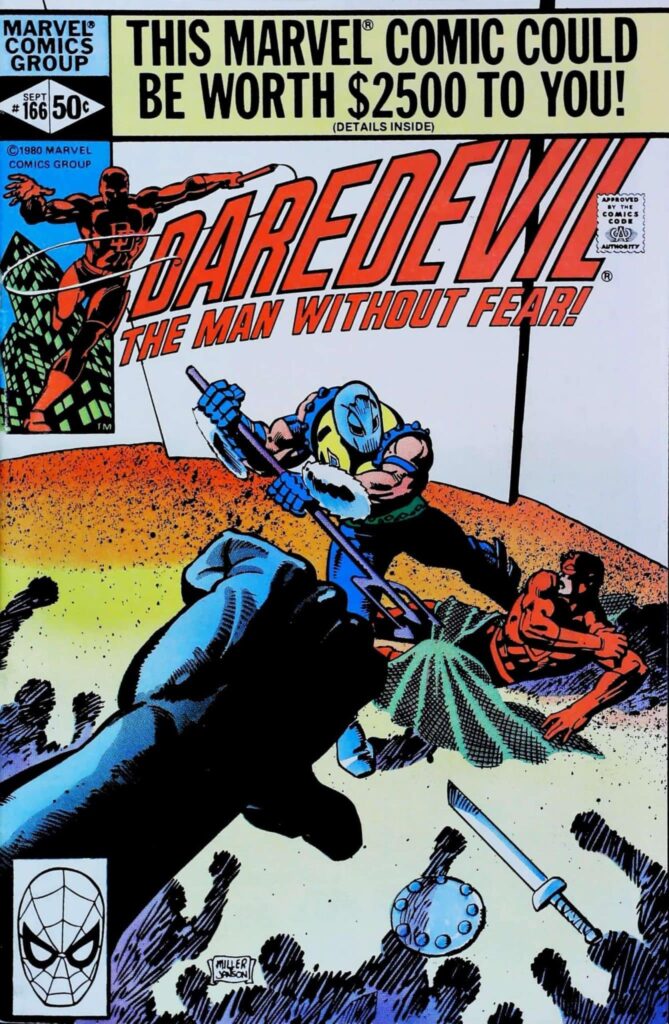 Daredevil #166, vue de l'exemplaire