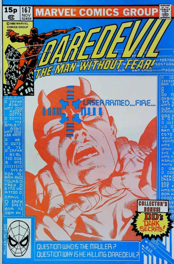 Daredevil #167, vue de l'exemplaire