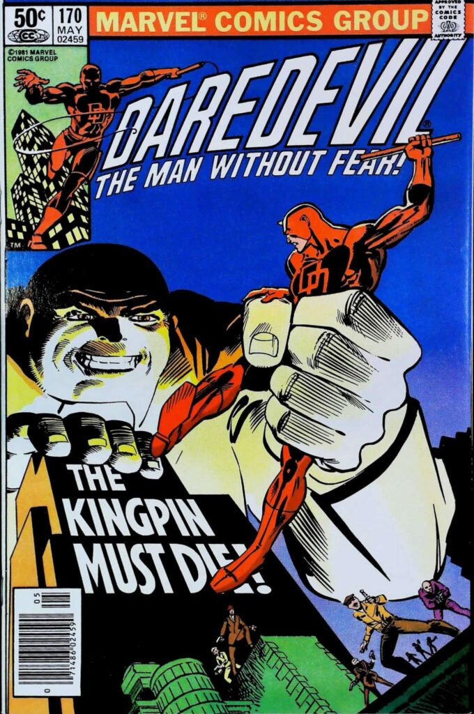 Daredevil #170, exemplaire VF 8.0, recto