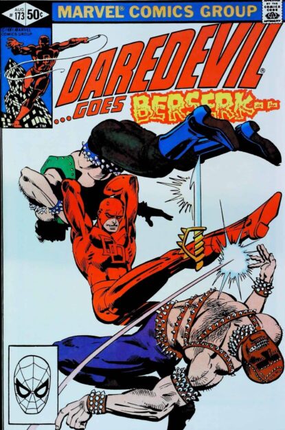 Couverture de DAREDEVIL (1964) #173 - par Frank Miller - lecubeacomics.com