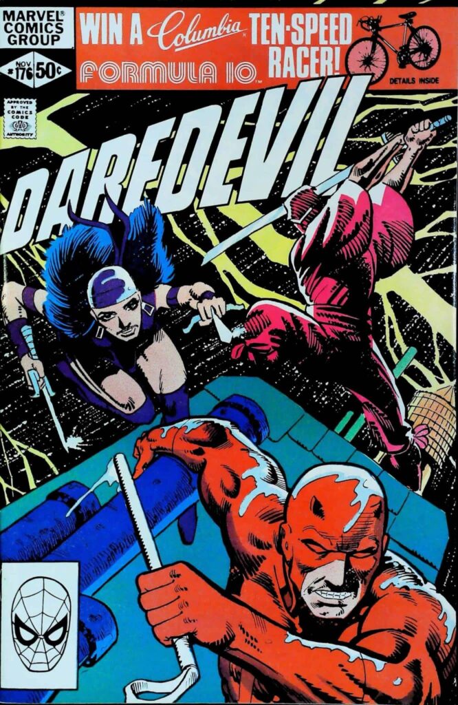 Daredevil #176, exemplaire VF 8.0, recto