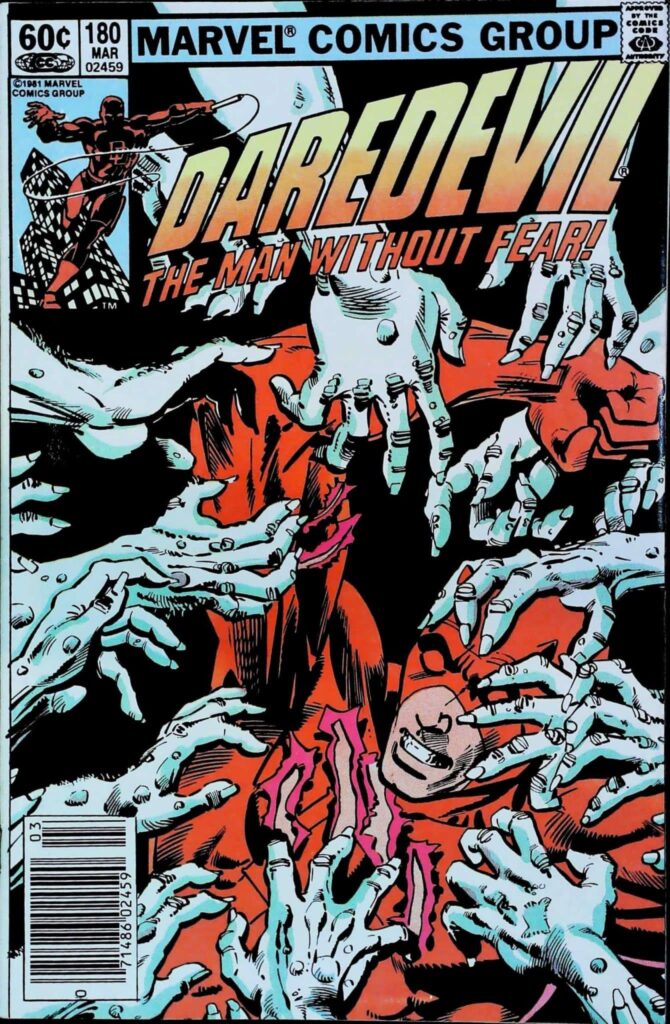 Daredevil #180, exemplaire VF 8.0, recto