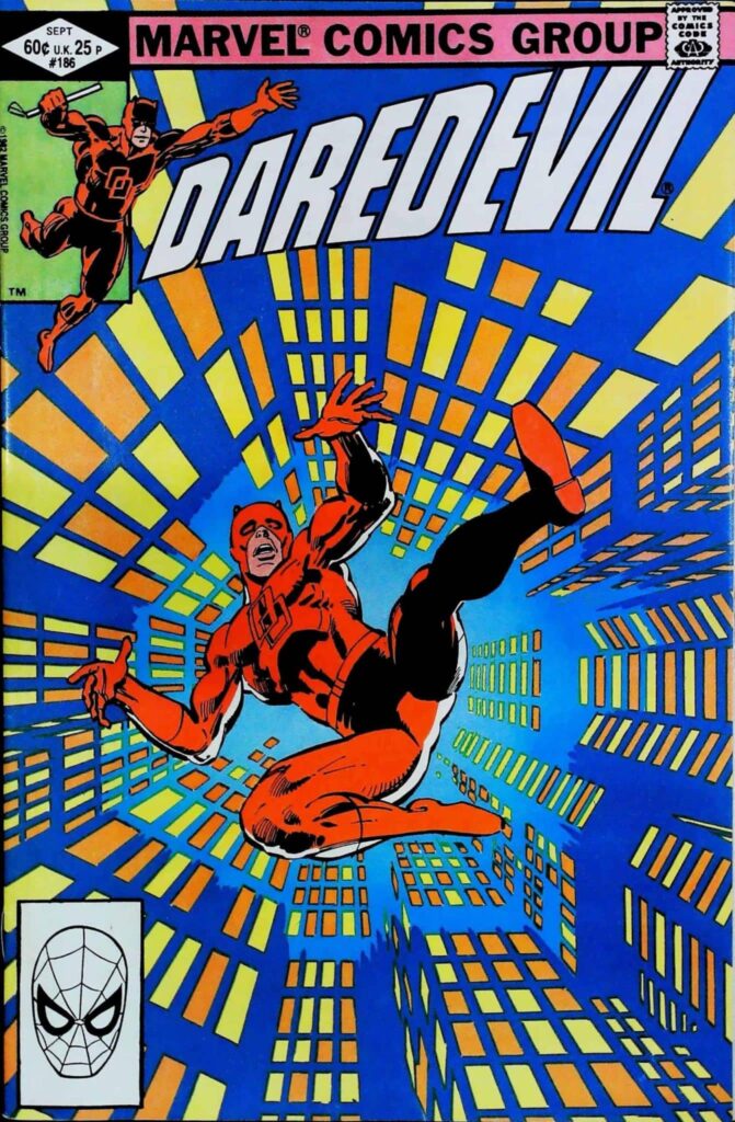 Daredevil #186, vue de l'exemplaire
