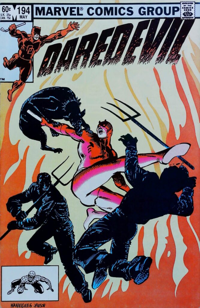 Daredevil #194, exemplaire FN/VF 7.0, recto