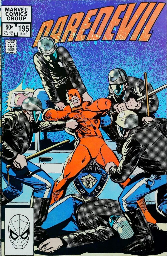 Daredevil #195, exemplaire FN/VF 7.0, recto
