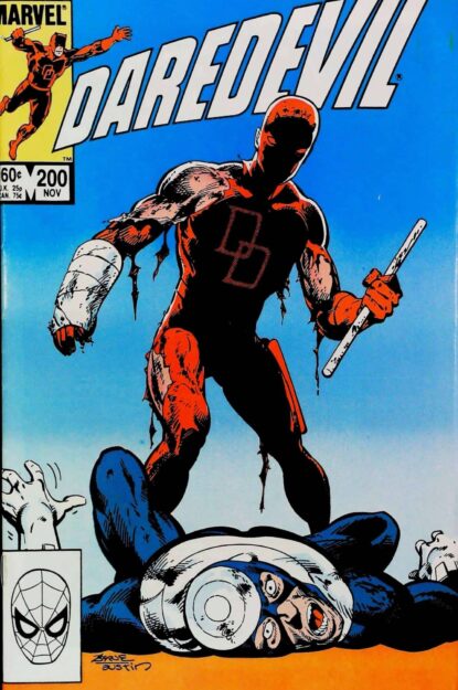 Couverture de DAREDEVIL (1964) #200 - par John Byrne - lecubeacomics.com