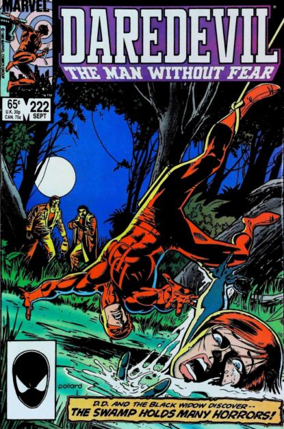 Couverture de DAREDEVIL (1964) #222 - par Keith Pollard - lecubeacomics.com