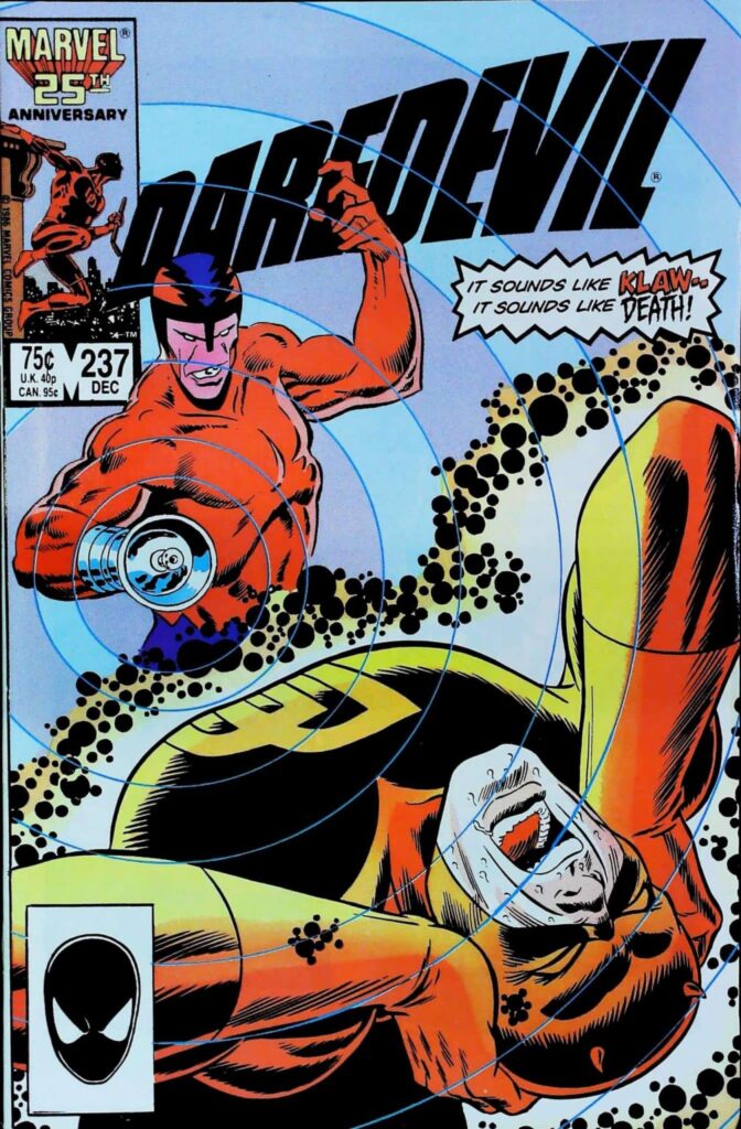 Daredevil #237, vue de l'exemplaire