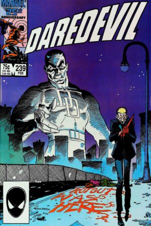 Couverture de DAREDEVIL (1964) #239 - par Art Adams - lecubeacomics.com