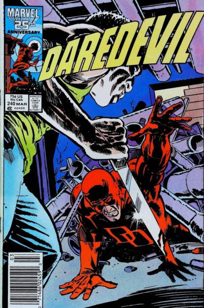 Couverture de DAREDEVIL (1964) #240 - par Louis Williams - lecubeacomics.com