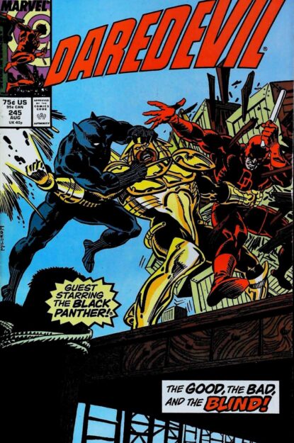 Couverture de DAREDEVIL (1964) #245 - par Al Milgrom - lecubeacomics.com